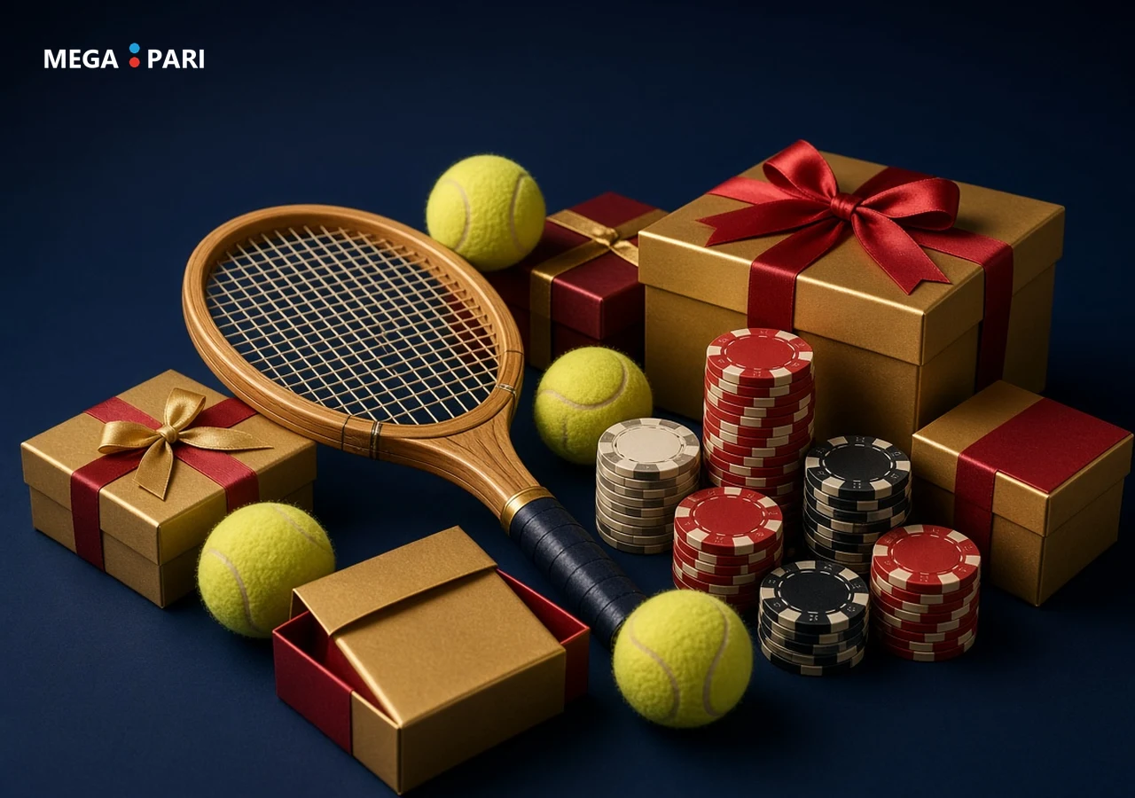 Bonus Megapari per gli appassionati di scommesse sul tennis